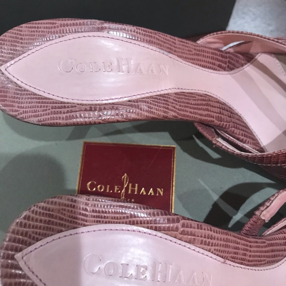 Cole Haan Suede Pink Mule - Picture 6 of 8